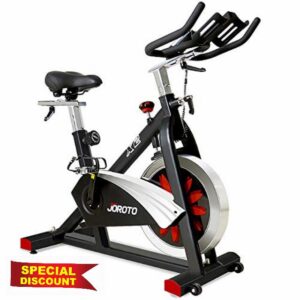 JOROTO X2 Exercise Bike for Home Use | X2PRO Bluetooth Magnetic Belt Drive Indoor Cycling Bike with 16KG Flywheel