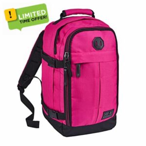 Cabin Max Metz 20L Ryanair Cabin Bag 40x20x25 Hand Luggage Backpack (RPET Recycled Polyester Tahiti)