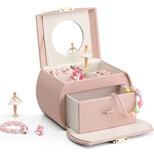 Lockable Jewelry Case with Unicorn Sticker for Children Bracelet
