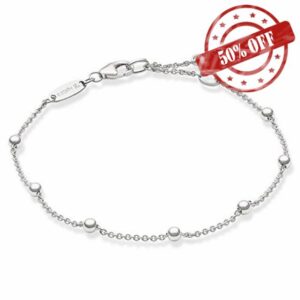 Thomas Sabo Women Bracelet Dots 925 Sterling Silver A1328-001-12-L19