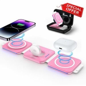 ZUMSEY Foldable Travel Wireless Charger