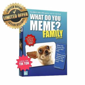 WHAT DO YOU MEME? Family Edition - The Hilarious Family Party Card Game For Meme Lovers