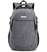 GinzaTravel Laptop Backpack Women Men Lightweight Multi Pocket Rucksack for School Work Travel
