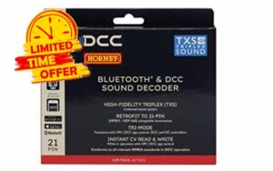 Hornby HM7000-21TXS: Bluetooth® & DCC Sound Decoder (21-pin)