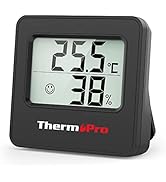 ThermoPro TP49 Digital Room Thermometer Indoor Hygrometer Mini Temperature Monitor Humidity Meter...