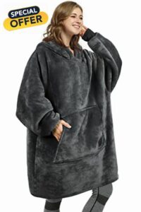 Oversized Hoodie Blanket