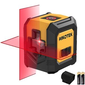 Red Beam Horizontal and Vertical Cross-Line Laser
