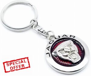SFEG Car Logo Keychain for Car 3D Chrome Metal Alloy Key Chain Gifts for Women and Men Keyring