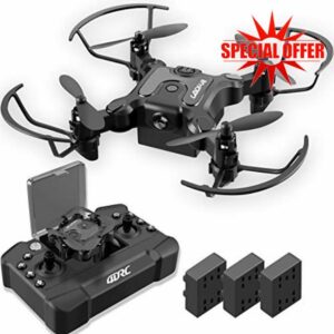 4DRC Mini Drone for Kids and Beginners RC Foldable Nano Pocket Quadcopter with Auto Hovering