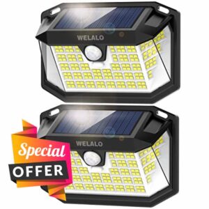 WELALO Solar Security Lights
