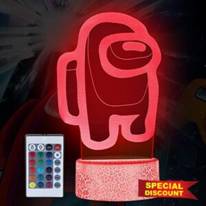 Zanetta 3D Illusion Lamp Game Gift