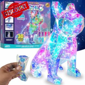 Prismic Make Your Own Dog 3D Light - Cool Gifts for 12 Year Olds Girls