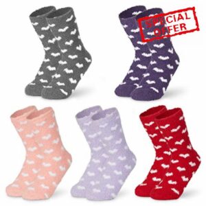 CityComfort Fluffy Socks Womens