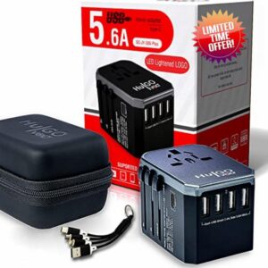 Universal Travel Adapter Worldwide All in One