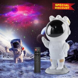 Astronaut Galaxy Star Projector Starry Night Light