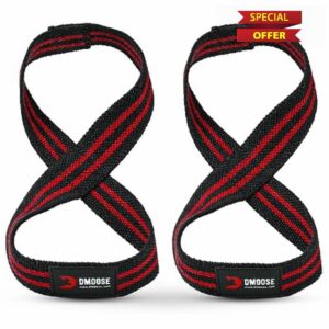 DMoose Figure 8 Lifting Straps for Weightlifting