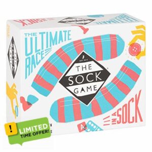 Green Brothers Games | The Sock Game | Board Game | Ages 8+ | 2+ Players | 5-30 Minutes Playing Time