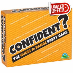 CONFIDENT? Board Game | The Smash Hit Guessing Game | Board Games for Families