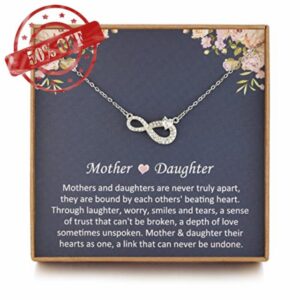 NOURISHLOV Mother and Daughter Necklace