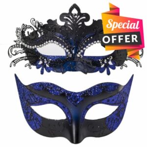 FRUOR Masquerade Mask Set for Couples