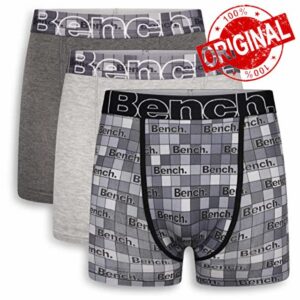Bench - Mens Everyday Essentials Multipack Boxer Jersey Shorts