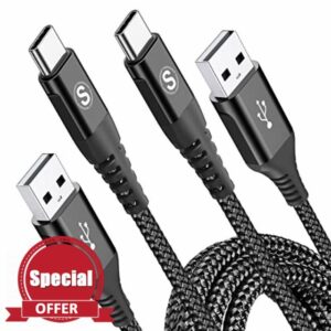 2Pack 1M USB C Charger Cables