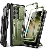 Tongate for Samsung Galaxy S23 Ultra Case, [Bulit-in Slide Camera Cover & Screen Protector] [2 Fr...