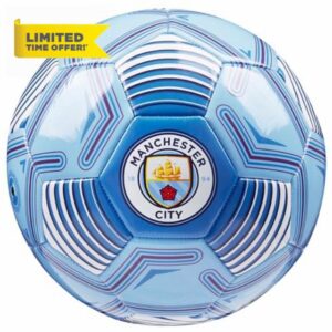 Manchester City F.C. Football Soccer Ball for Adults Teenagers Kids Training Football Size 3
