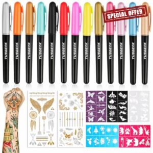 TUSGENK Temporary Tattoo Pen