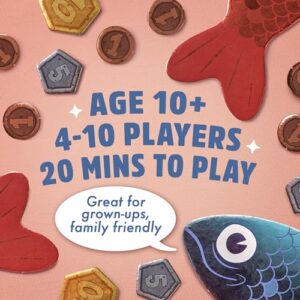 Bluffing Family Game for Kids 10+ and Adults | Best New Board Games | Ideal Christmas Game