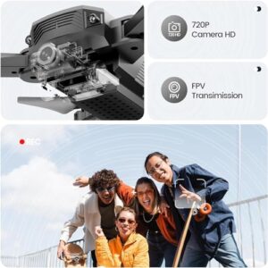 Foldable RC Quadcopter for Boys Girls with Altitude Hold