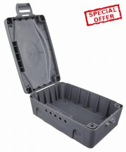 Masterplug WBX-MS Weatherproof Electric Box for Outdoors