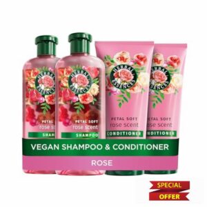 Herbal Essences Rose Scent Petal Soft Shampoo 350ml + Hair Conditioner 250ml