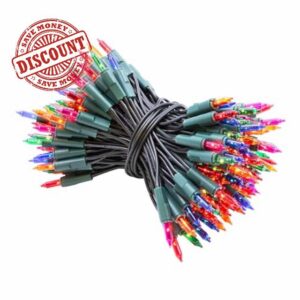 The Christmas Workshop 75280 200 Multi-Coloured Christmas Tree Lights/Static Decorative Fairy Lights / 15.9 Metres Long/Mains Operated/Indoor Home Christmas Decorations            [Energy Class A+++]