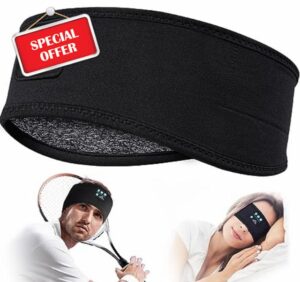 Sleep Headphones Personalised Gifts for Dad Sleepphones - Bluetooth Headband Sleep Earphone Sleepband Built-in HD Stereo Speakers
