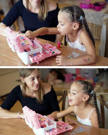 Kids Makeup Sets For Girls - Unicorn Teenage Washable Make Up Starter Kit, Childrens Princess Pre...