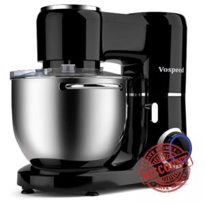 Vospeed Stand Mixer 1500W 8L Cake Mixer Electric Kitchen Food Mixer with Stainless Steel Bowl