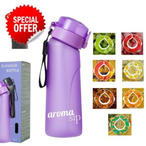 Aroma Sip Upgraded Version Air Water Bottle with 7 Flavour Pods