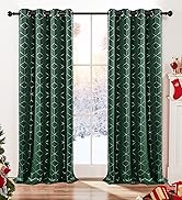 Christmas curtains
