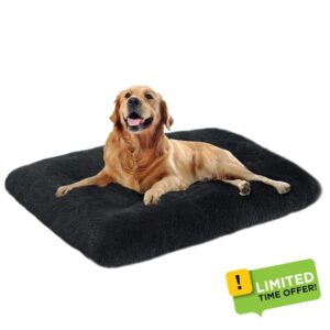Mirkoo Dog Bed Long Plush Calming Pet Bed