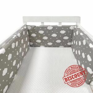 Aocase Breathable Crib Bumper