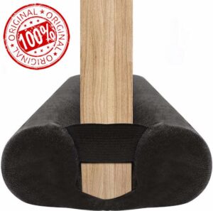 BKSAI Door Draught Excluder for Bottom of Doors Double Sided Draft Excluder Cushion for Front Door Seal Insulation (33-39"