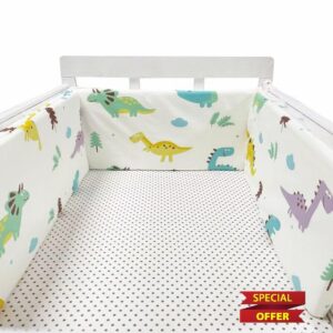 Aocase Breathable Crib Bumper