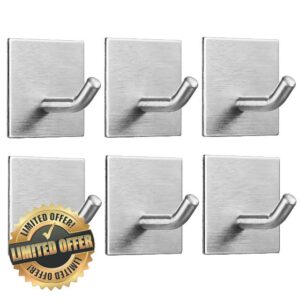 FOMANSH Heavy Duty Adhesive Hooks