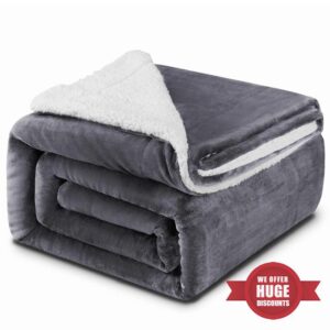 KANKAEU Sherpa Fleece Blanket