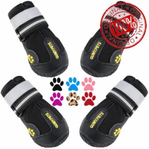 QUMY Dog Shoes for Large Dog