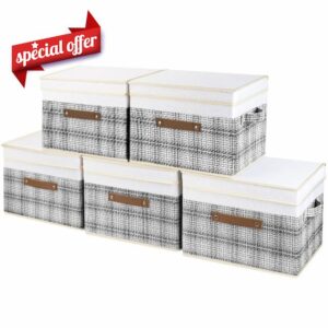 TYEERS Collapsible Storage Box with Lid