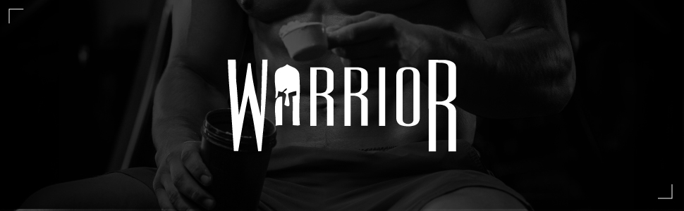 Warrior Logo Banner - With background