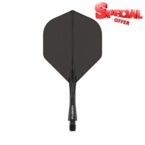 WINMAU Fusion Intergrated Dart Flight and Shaft System - 1 set per pack (3 flights and shafts in total)