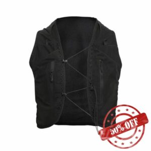 Perfeclan Hydration Vest Backpack Water Vest Multi Pockets Adjustable Outdoor Sports Bag Running Vest for Jogging Cycling Motorcycling